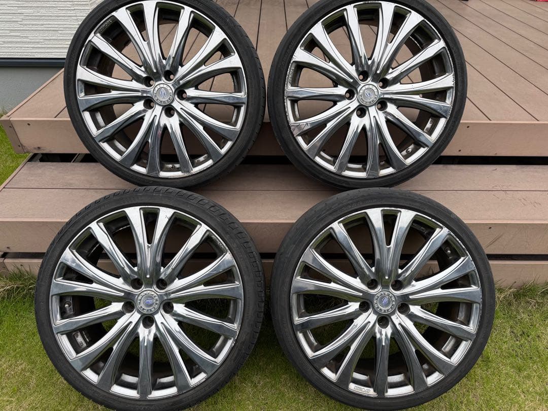 WORK PIETRA 19インチ 4本セット　ホイールロック付き！