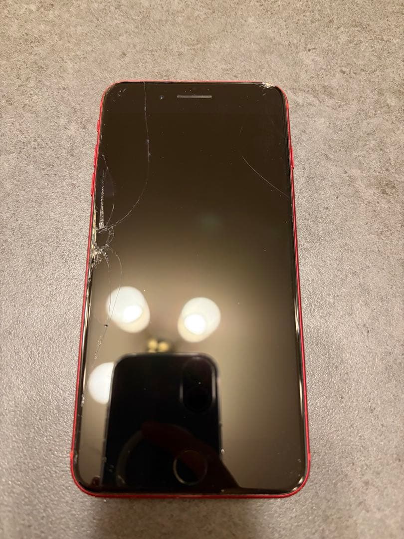 iPhone 8 plus 64G レッド 赤 バッテリー77%