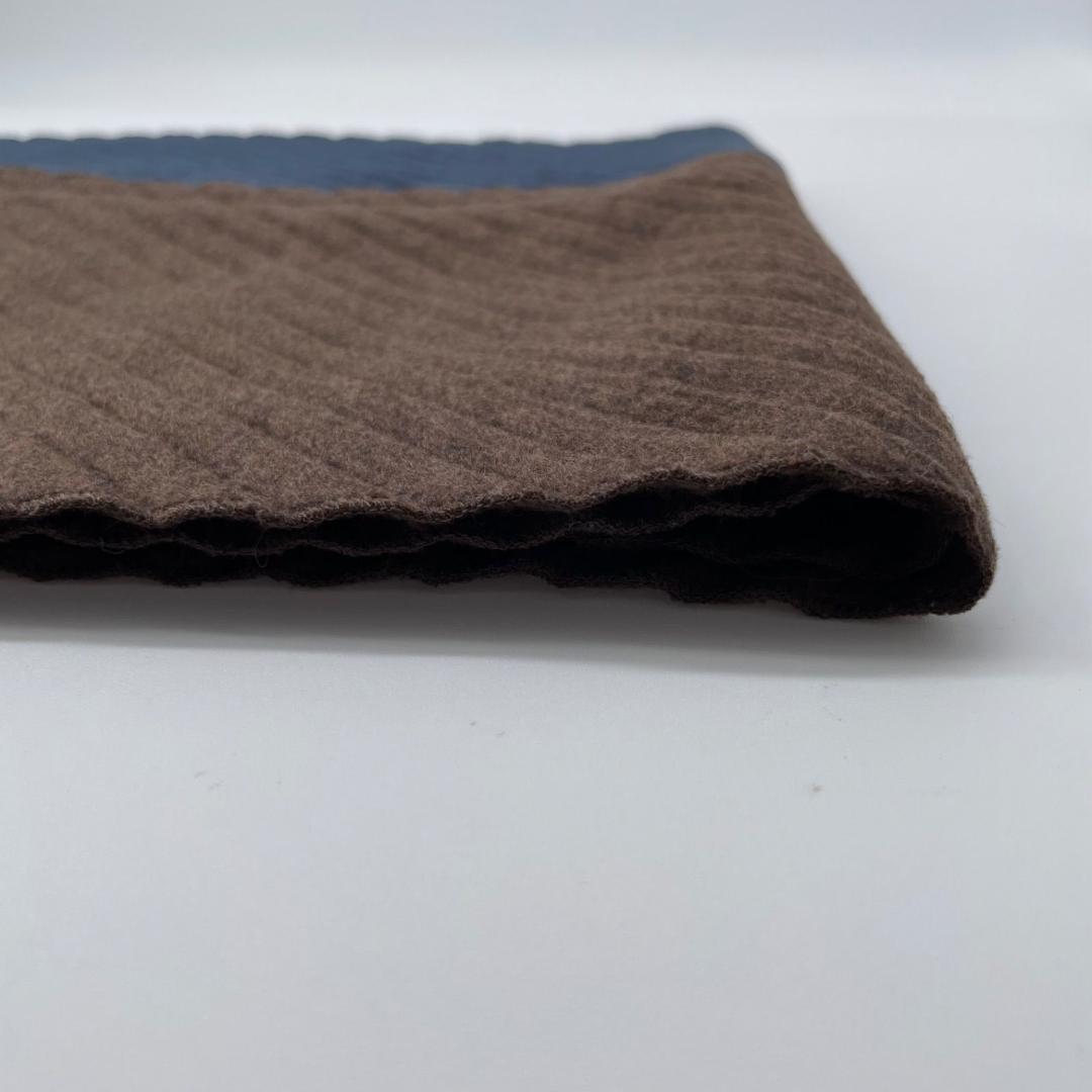 11511✨美品✨HOMME PLISSE バイカラー ストール マフラー