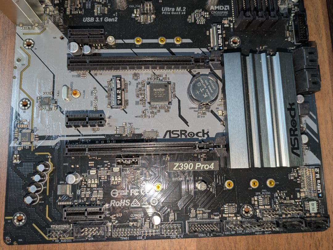 ASRock Z390 Pro4 マザーボード+Core i7 9700KF