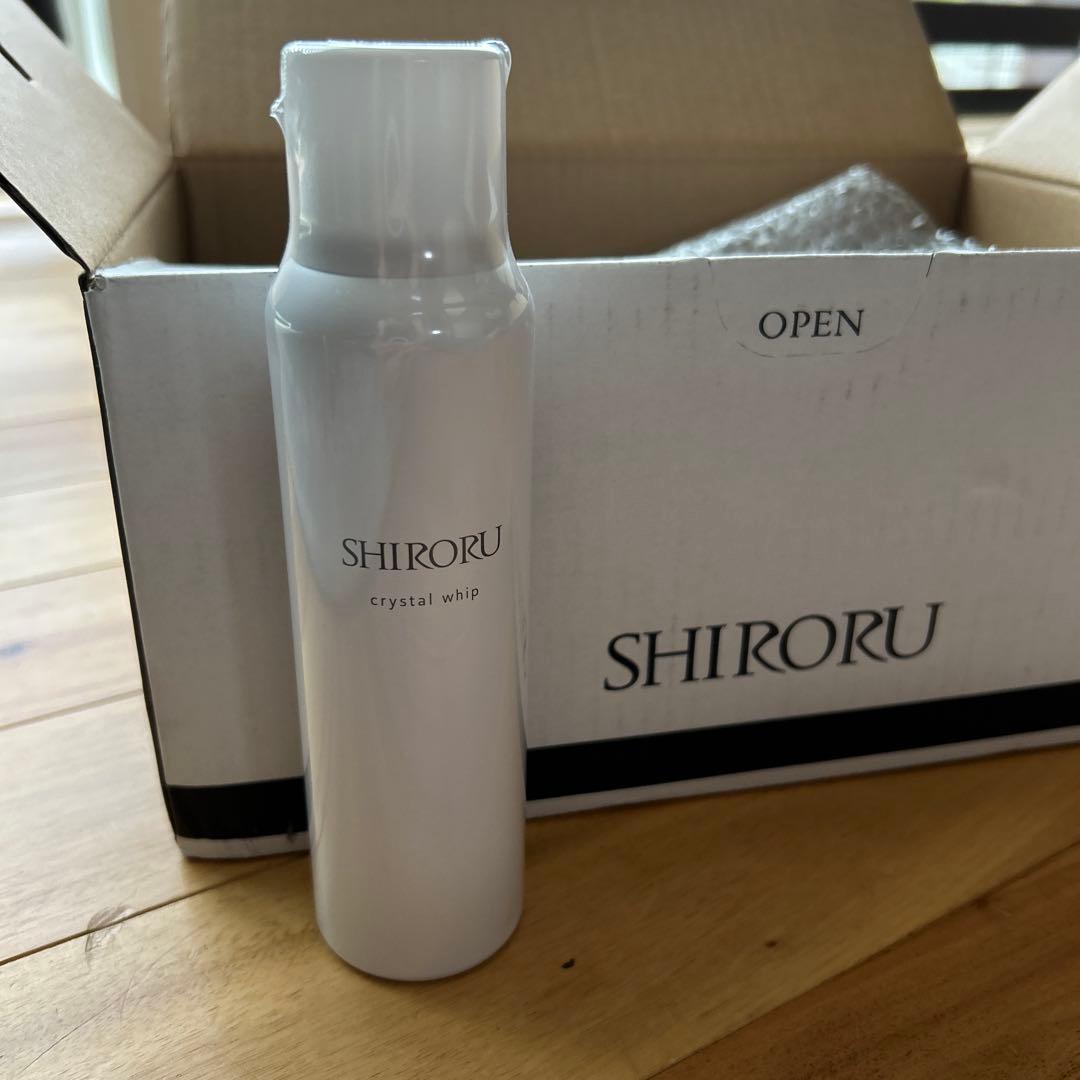 SHIRORU crystal whip 洗顔料 7本(+1おまけ)セット