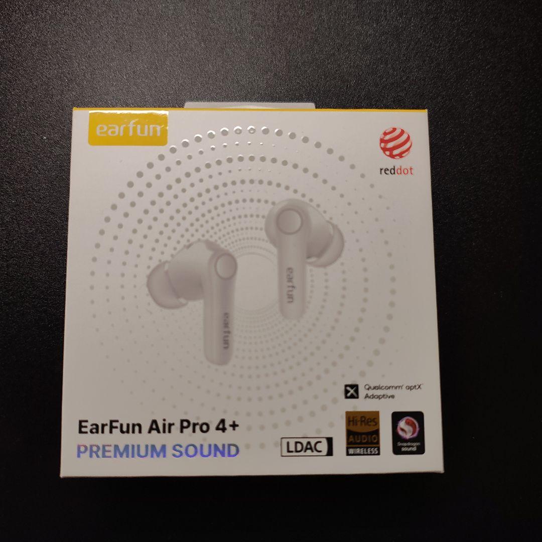 EarFun Air Pro 4+ ワイヤレスイヤホン　ホワイト