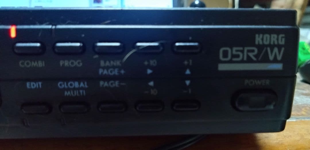 KORG 05R/W ハードウェア音源