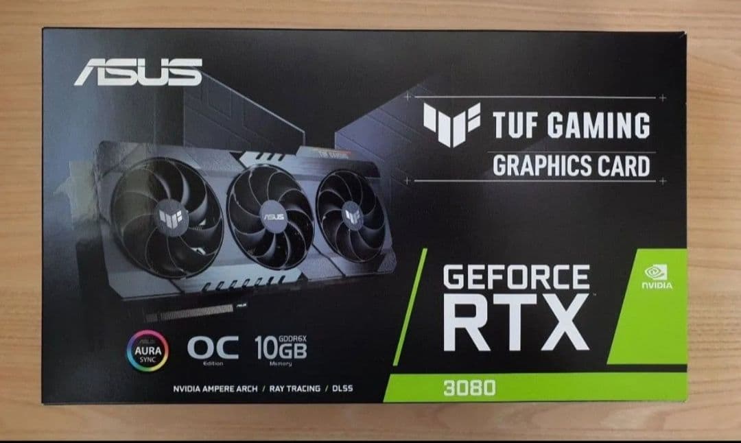 グラフィックボード・グラボ・ビデオカード ASUS NVIDIA GeForce RTX 3080 10G