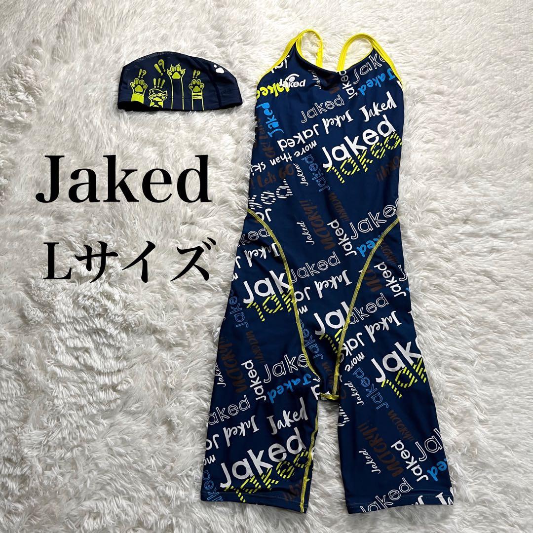 Jaked 競泳水着 スイムキャップ（ミズノ） 2点セット
