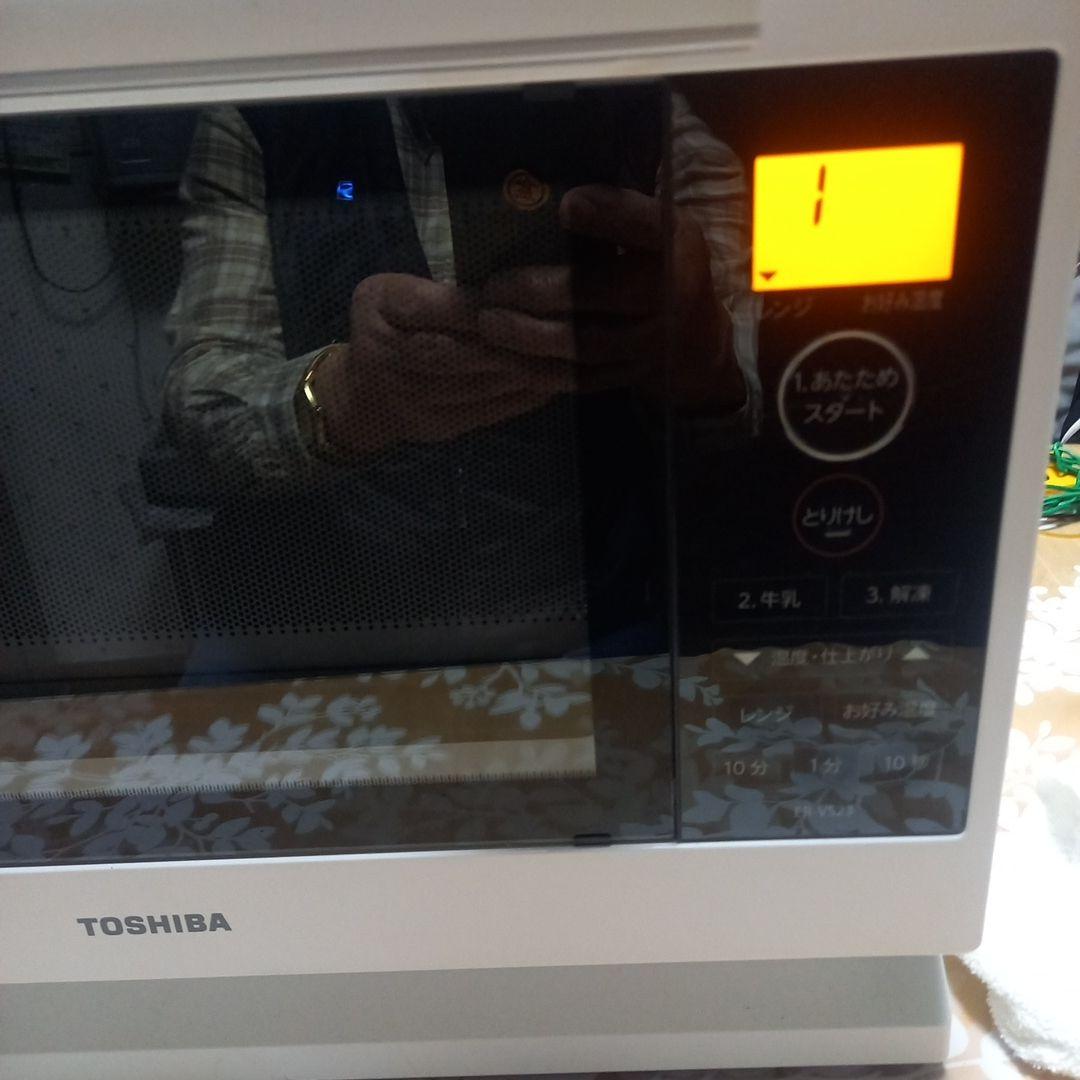 TOSHIBA 　ERーVS23 単機能電子レンジ ホワイト