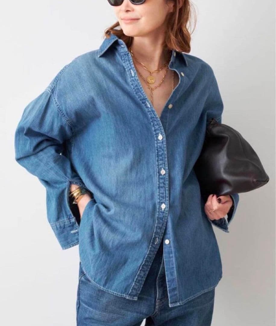 即納【Deuxieme Classe】別注 Lee デニムシャツ