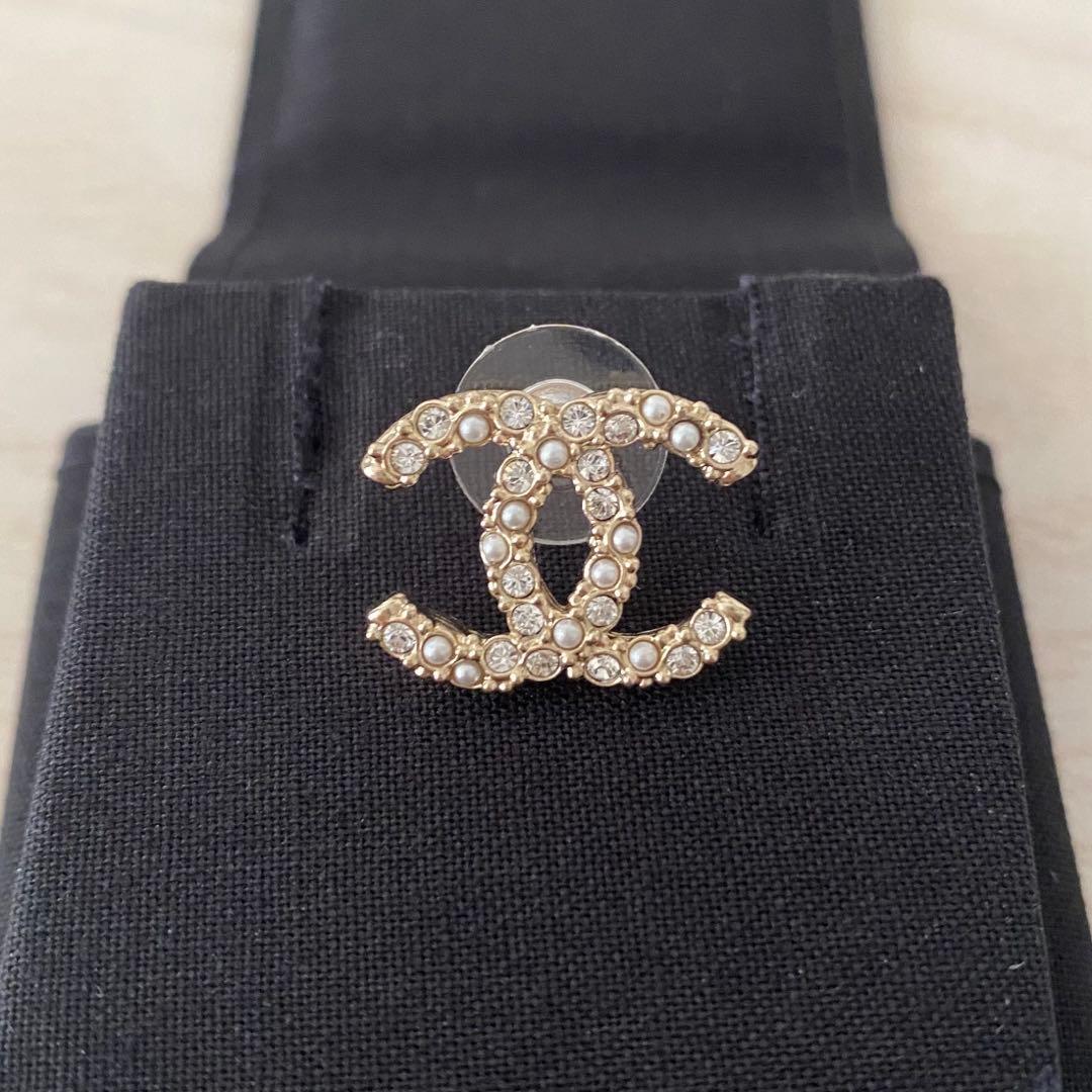 CHANEL ピアス　片耳 ゴールド