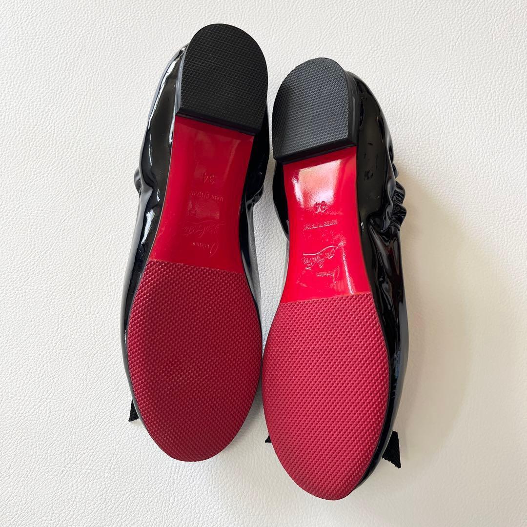 ▼定番✨クリスチャンルブタン バレエシューズ パンプス ラウンドトゥ フラット