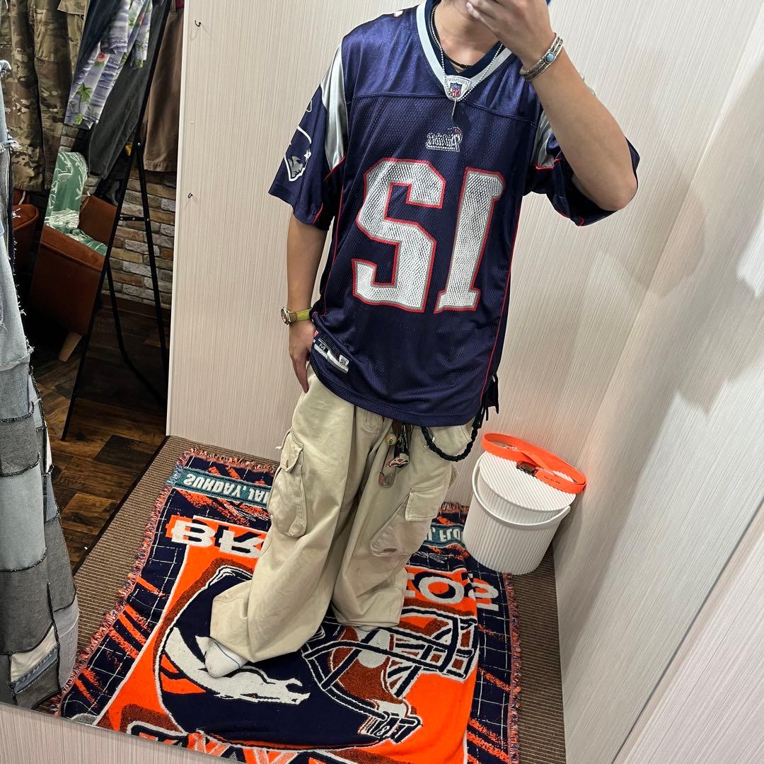 ペイトリオッツ トム・ブレイディ 12番 Reebok Mサイズジャージ