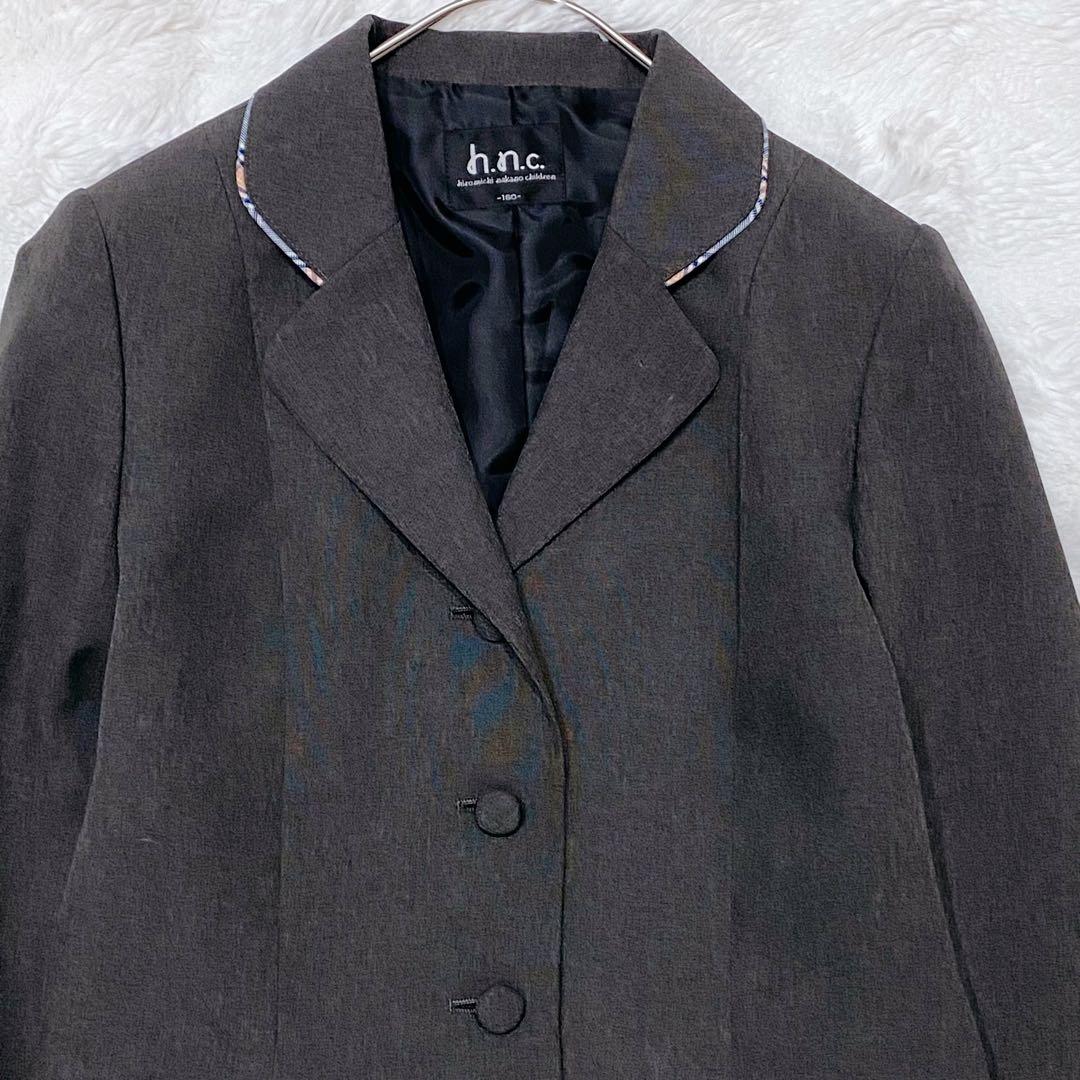 【あゆぴょん:.* ♡様】ヒロミチナカノ 160 フォーマル チェック グレー