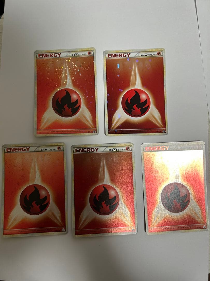 ブリザードエネルギー炎　5枚セット