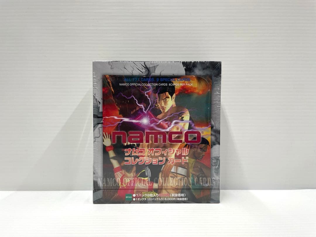 【激レア】ナムコ オフィシャルコレクションカード トレカ 1ボックス 未開封