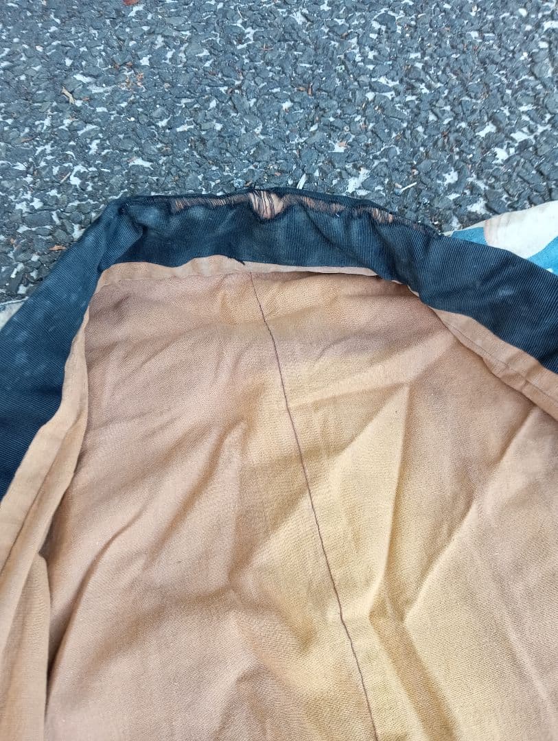 ⭐*⭐様 戦争柄 　着物　　旭日旗　軍艦　　 古布