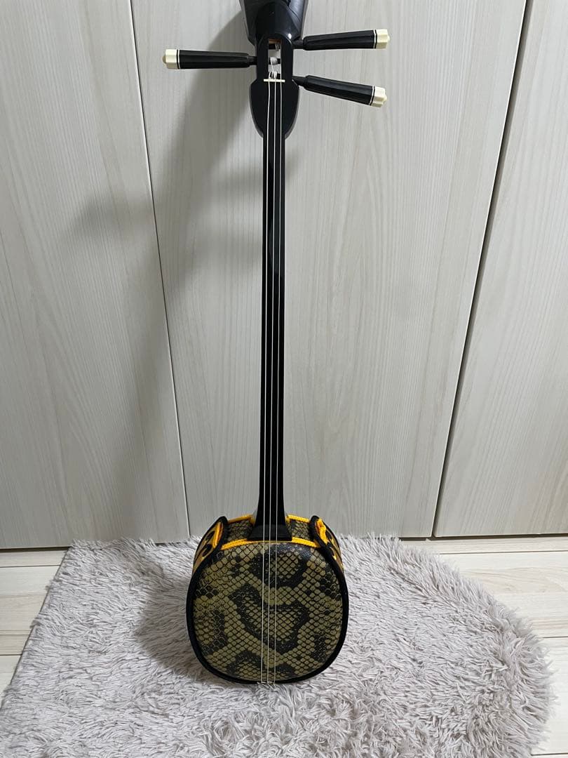 沖縄三線 人工皮 初心者 和楽器 民謡 三味線