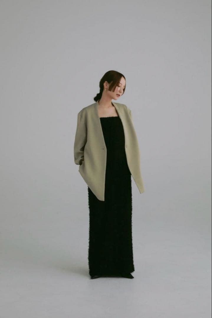 Louren オーバーサイズ テーラードジャケット ピスタチオ