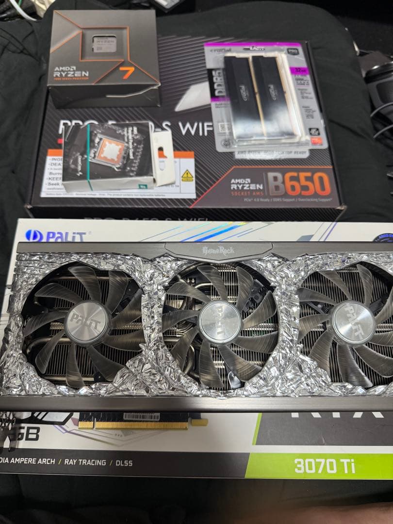 Ryzen7 7700x 5点セット