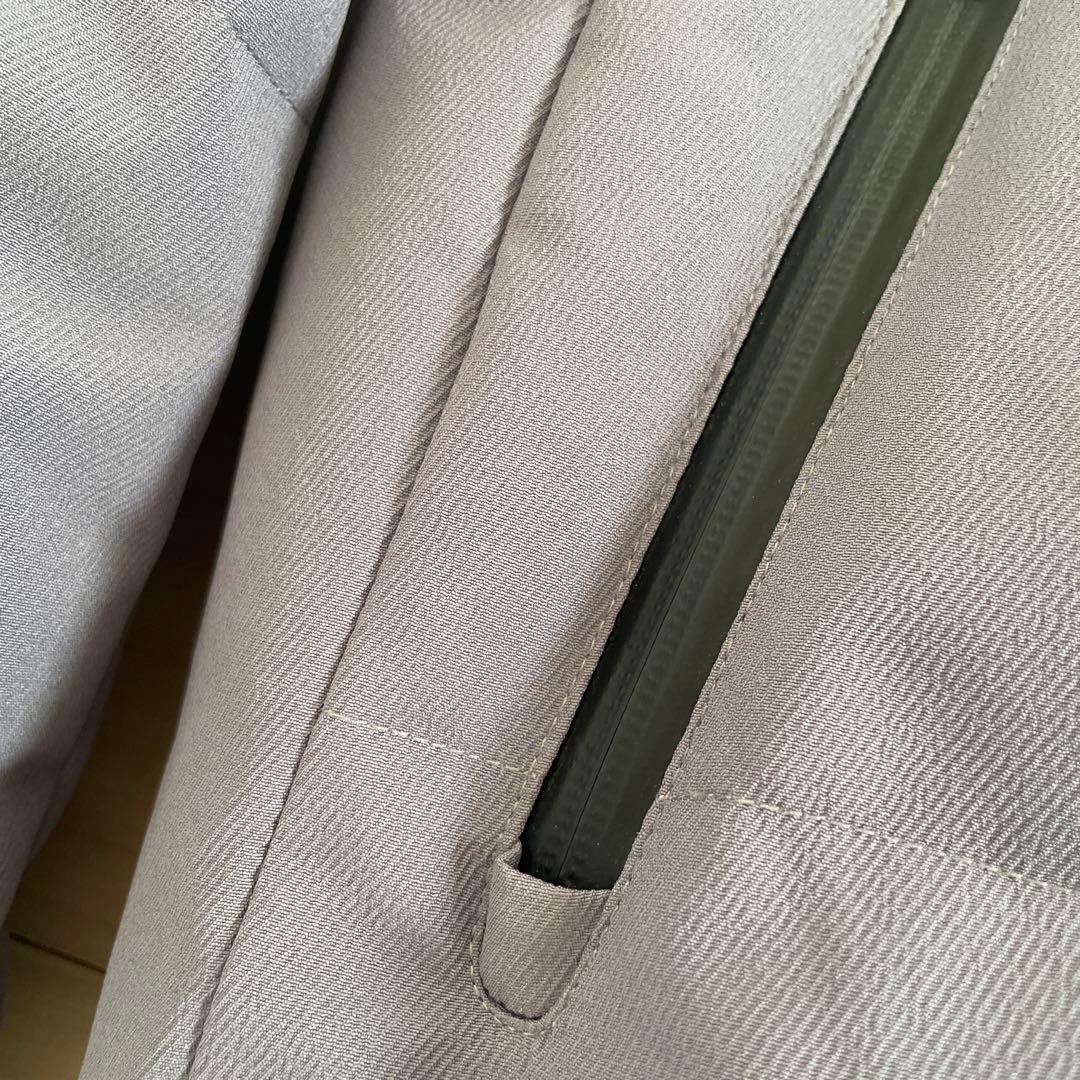 417 EDIFICE ダウンジャケットM グレー　650FP