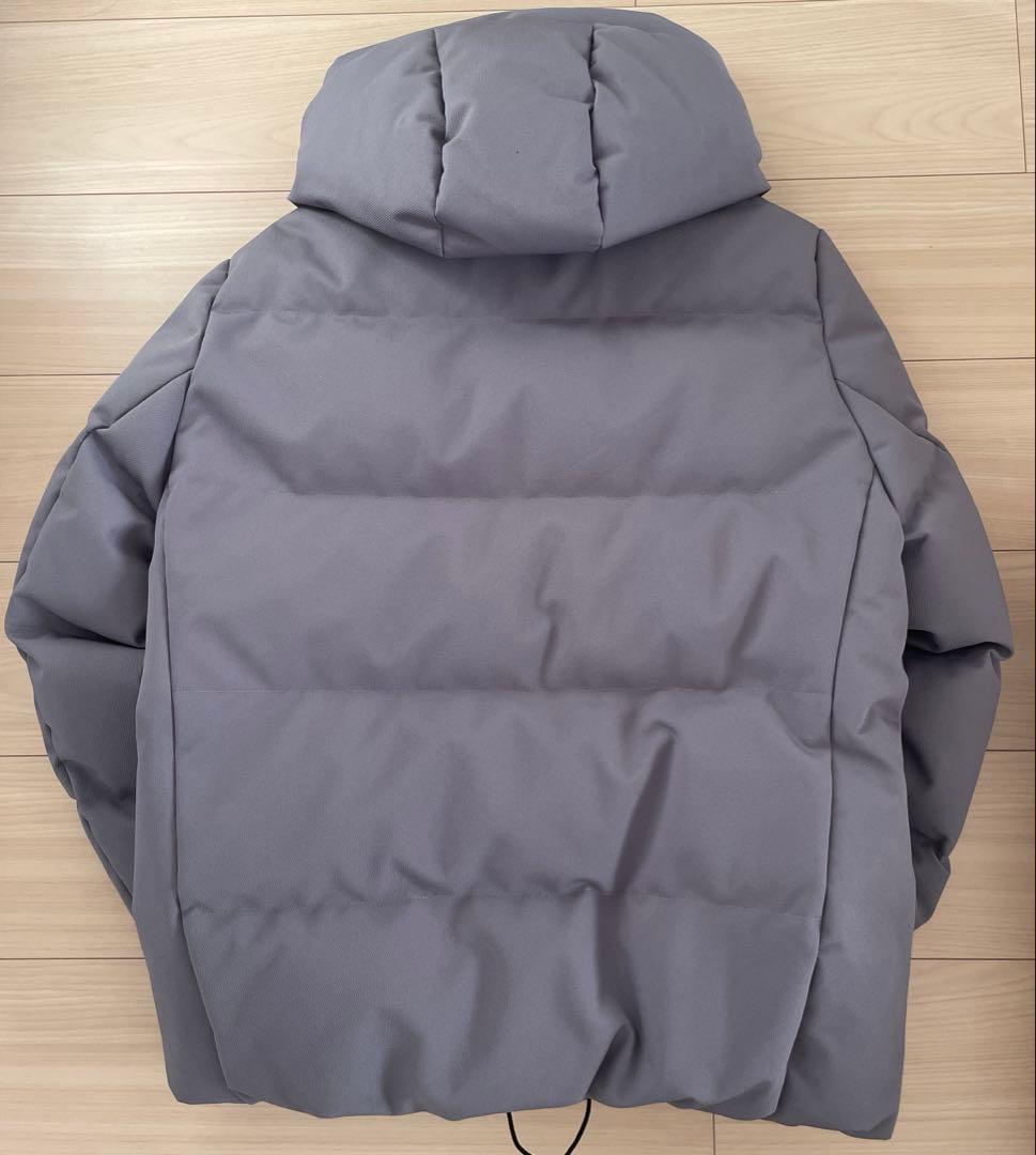 417 EDIFICE ダウンジャケットM グレー　650FP