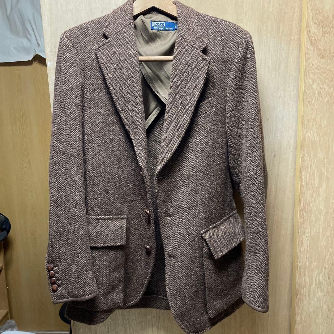 Polo by Ralph Lauren ブラウン テーラードジャケット M