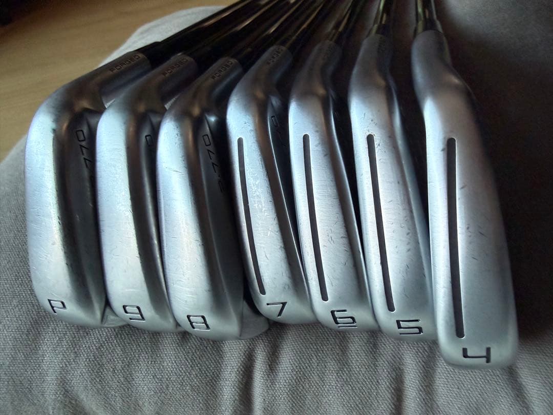 テーラーメイド P770 2023 4-P アイアンセット