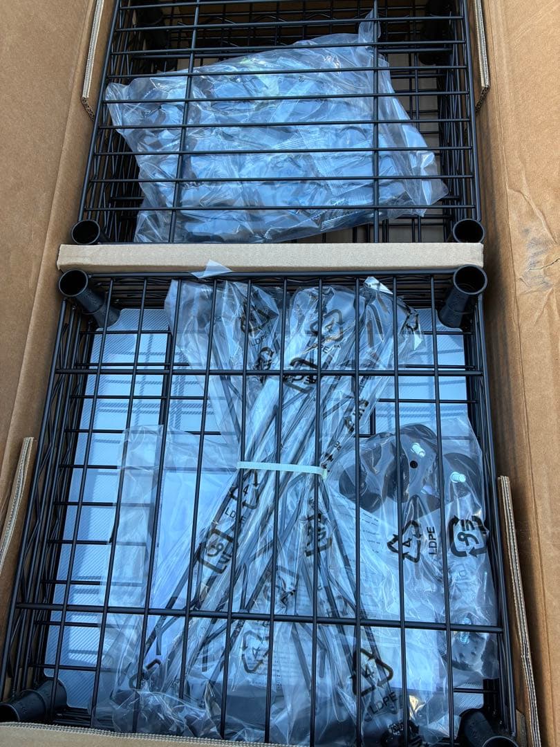 Amazonベーシック ハンガー ラック ワードローブ 収納 延長可能