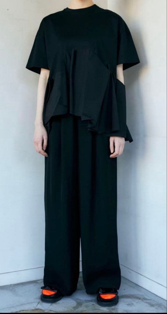 ENFOLD コンビフレアTシャツ