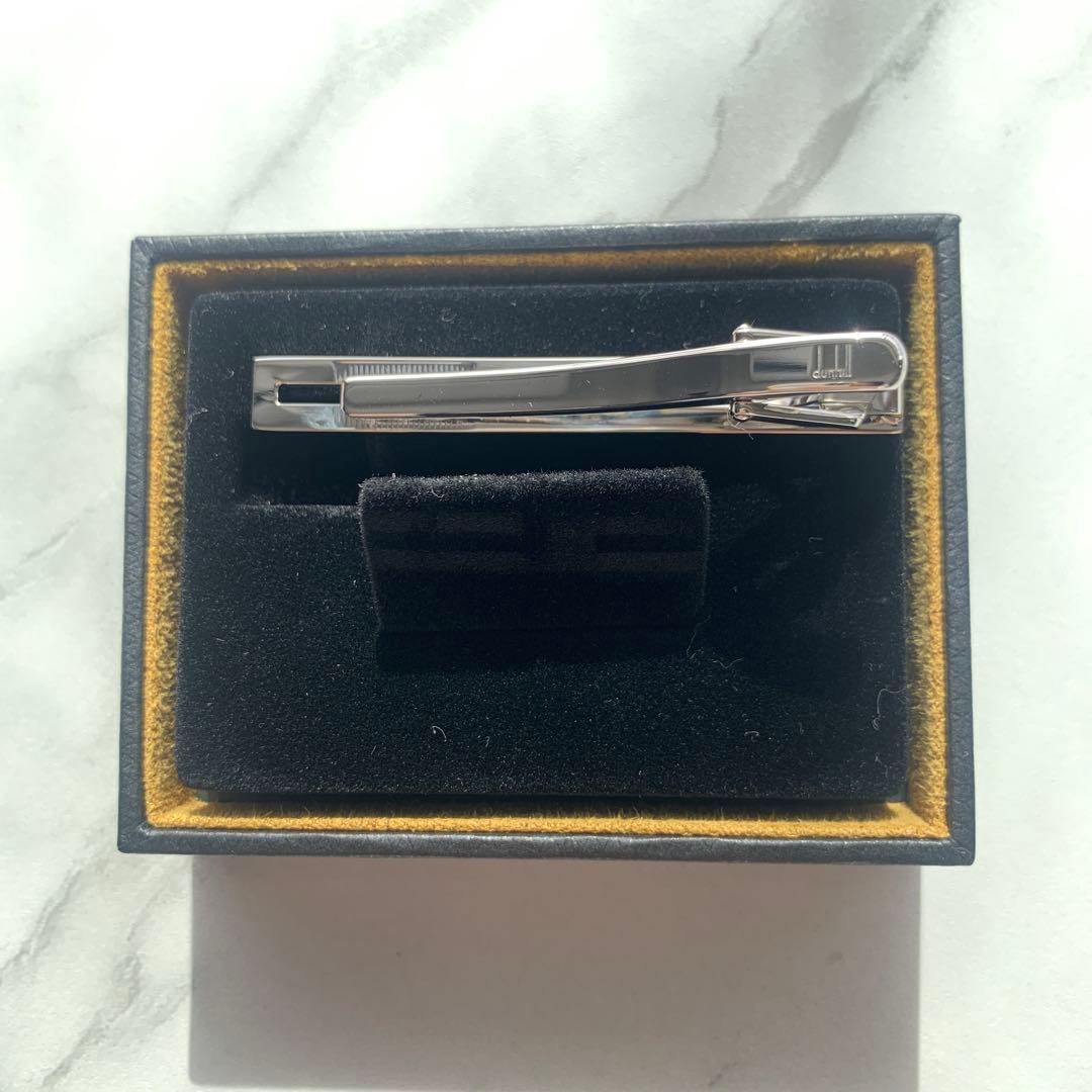 dunhill シルバー ネクタイピン　エイト