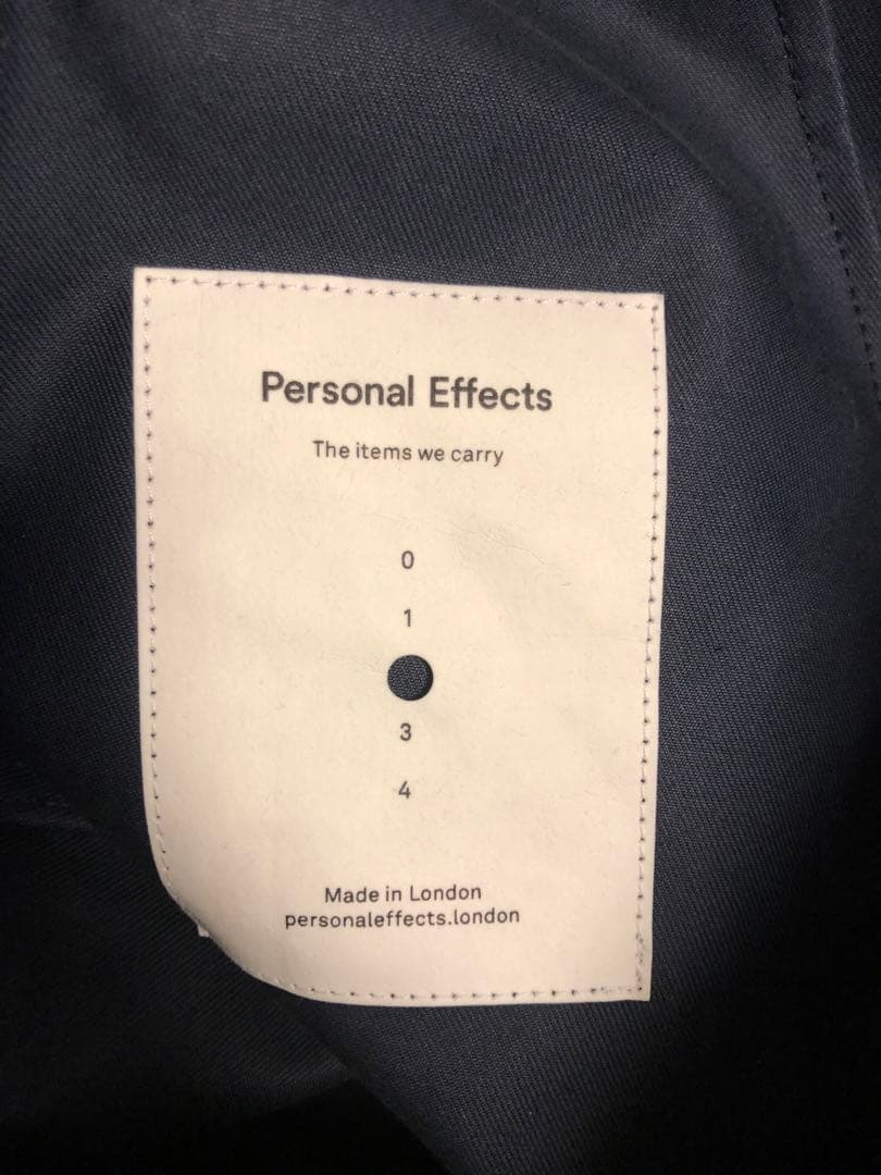 personal effects セットアップ