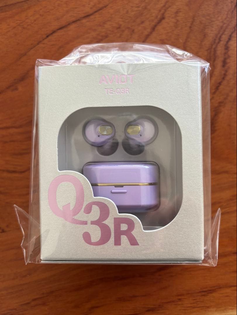 AVIOT Q3R ワイヤレスイヤホン ラベンダー
