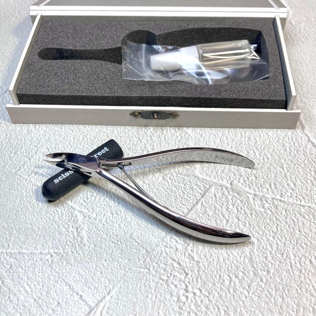 入手困難限定品シザーストリート×フリッカ　コラボニッパー　刃先3.3ミリショート