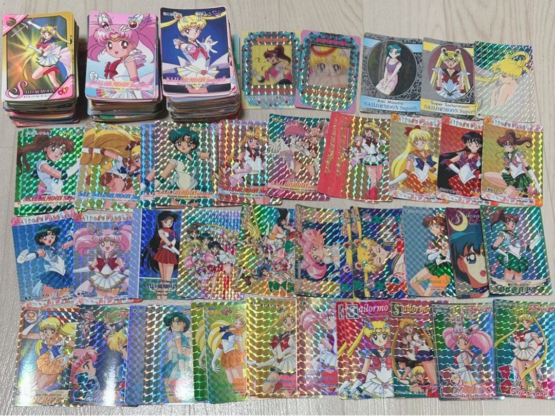 セーラームーン トレカ アマダ ヒロコレ 海外 スーパーズ supers クリア