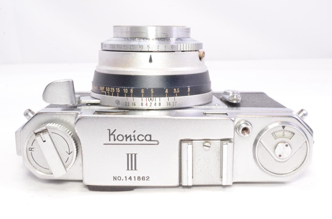 完動品◆ Konica III 48mm F2 レンジファインダー @b78