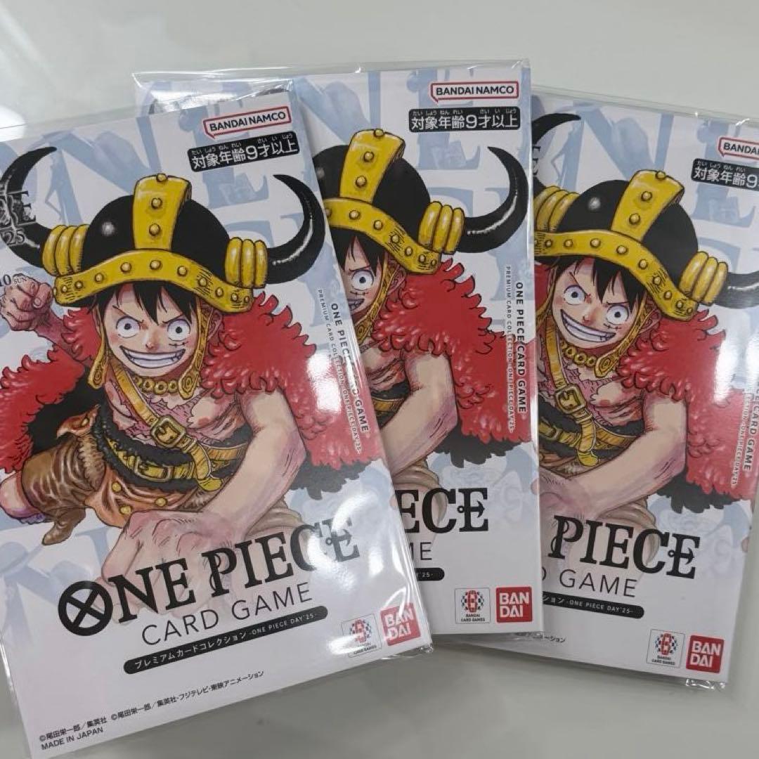 プレミアムカードコレクション ONE PIECE DAY25 3セット