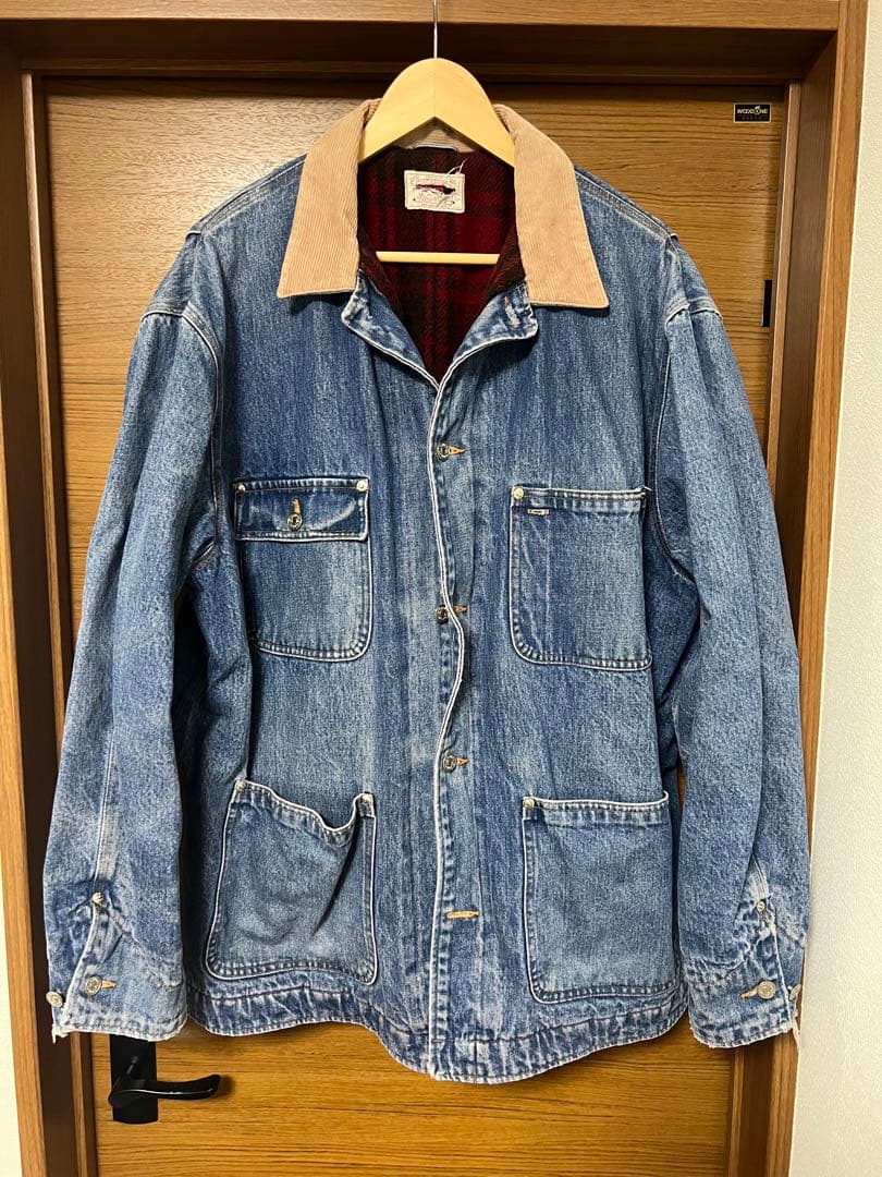 Polo Ralph Lauren カバーオール ジャケット デニム 白タグ