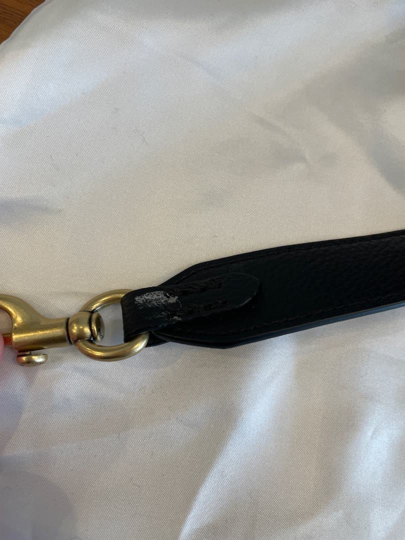 COACH ブラックレザー ハンドバッグ