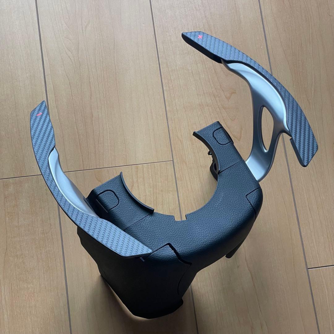 V36 日産スカイライン カーボン 3D プリント シフトパドル アセンブリ