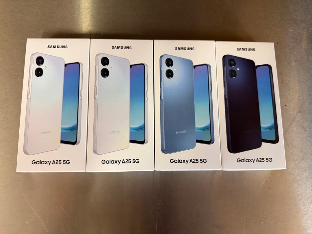 Samsung Galaxy A25 5G 64GB 4台セット