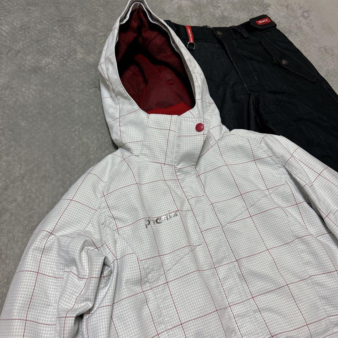 フェニックスX-nixレディーススノーボードスキーウェア上下セットアップサイズM