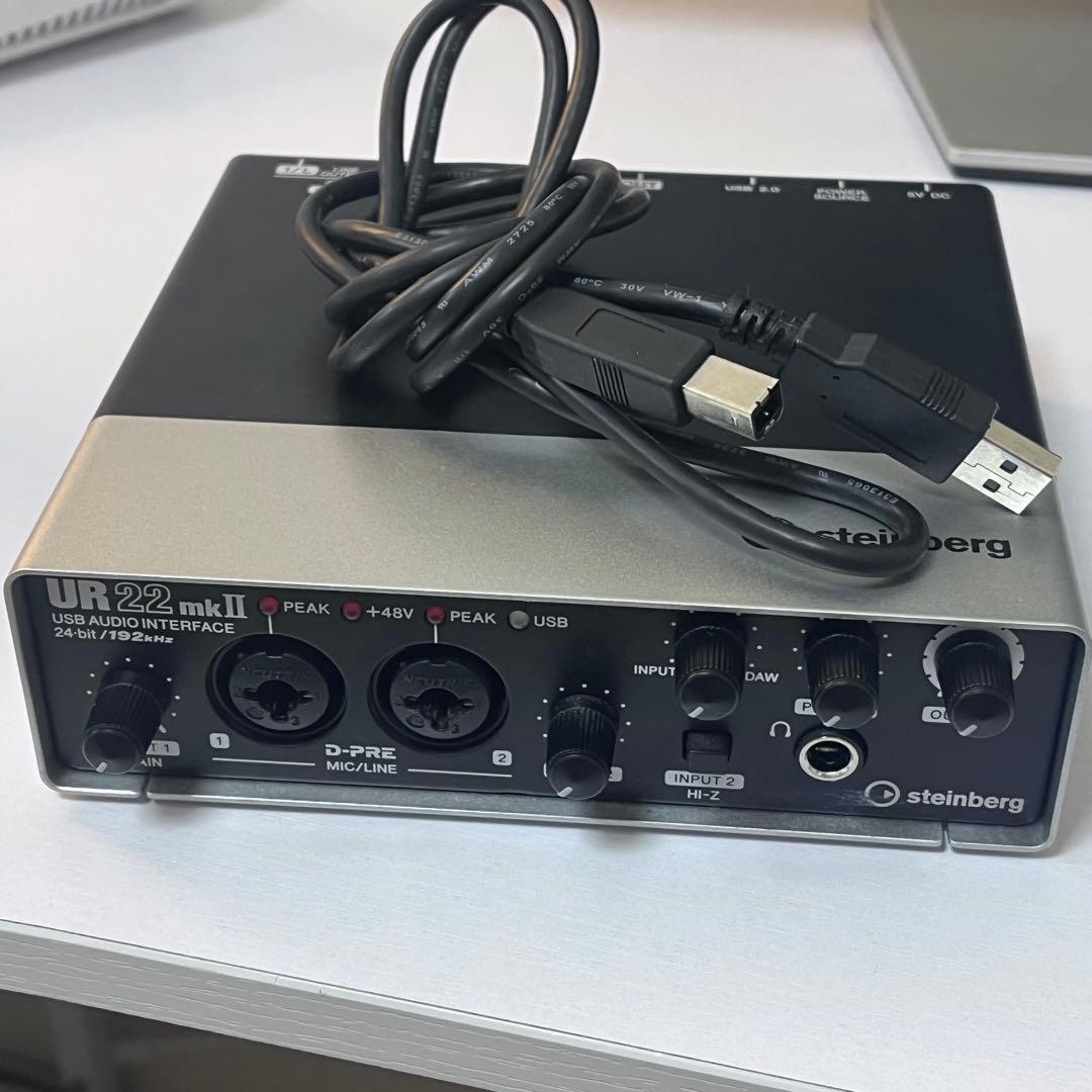 Steinberg UR22mkⅡ オーディオインターフェース