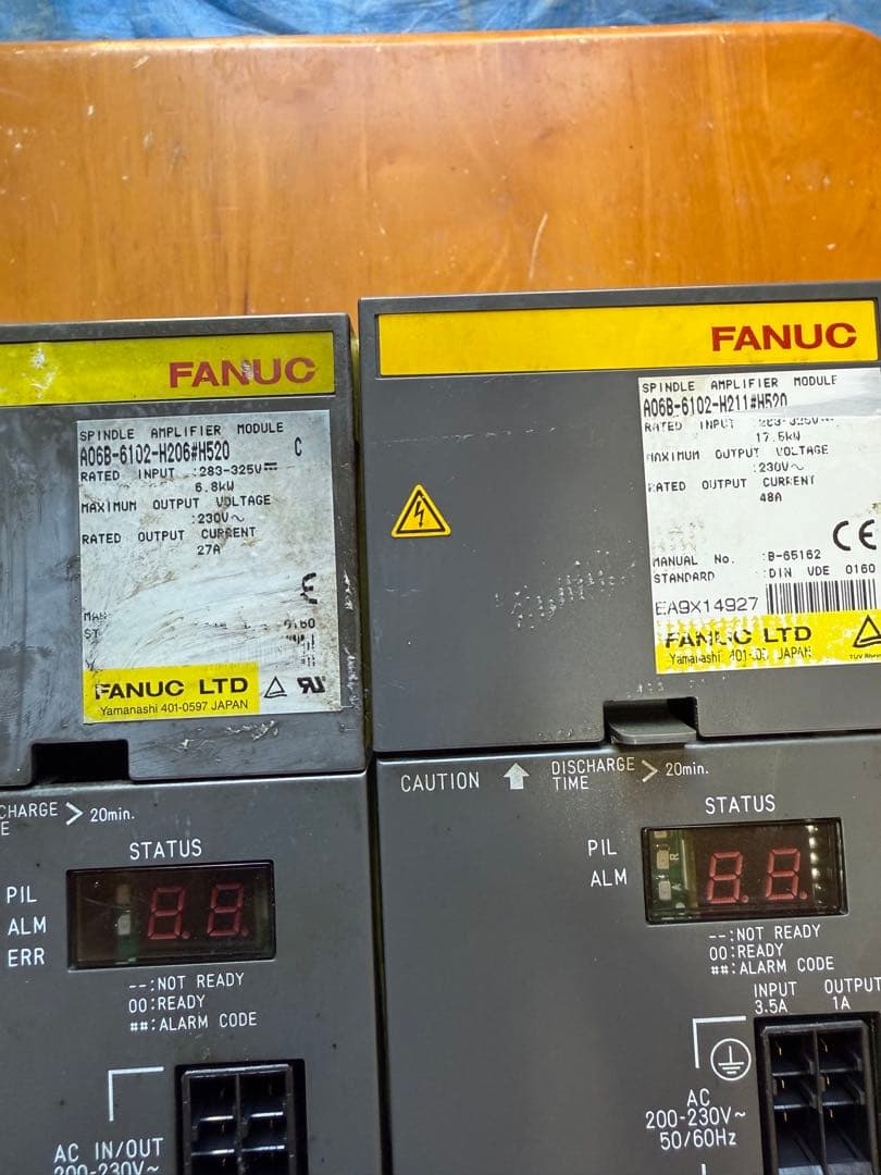 FANUC スピンドルアンプモジュール A06B-6102-0206