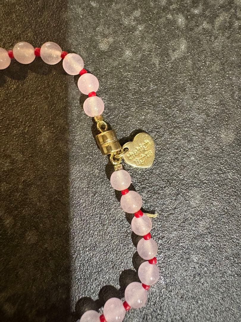 ザハイライツ　サロン　ピンク　ネックレス