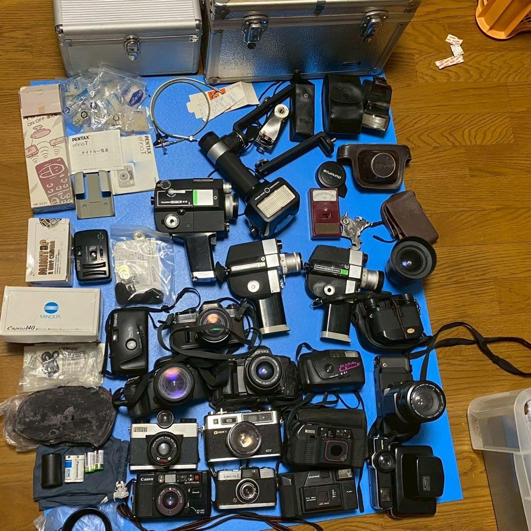カメラ　まとめ　フィルムカメラ OLYMPUS PEN　など