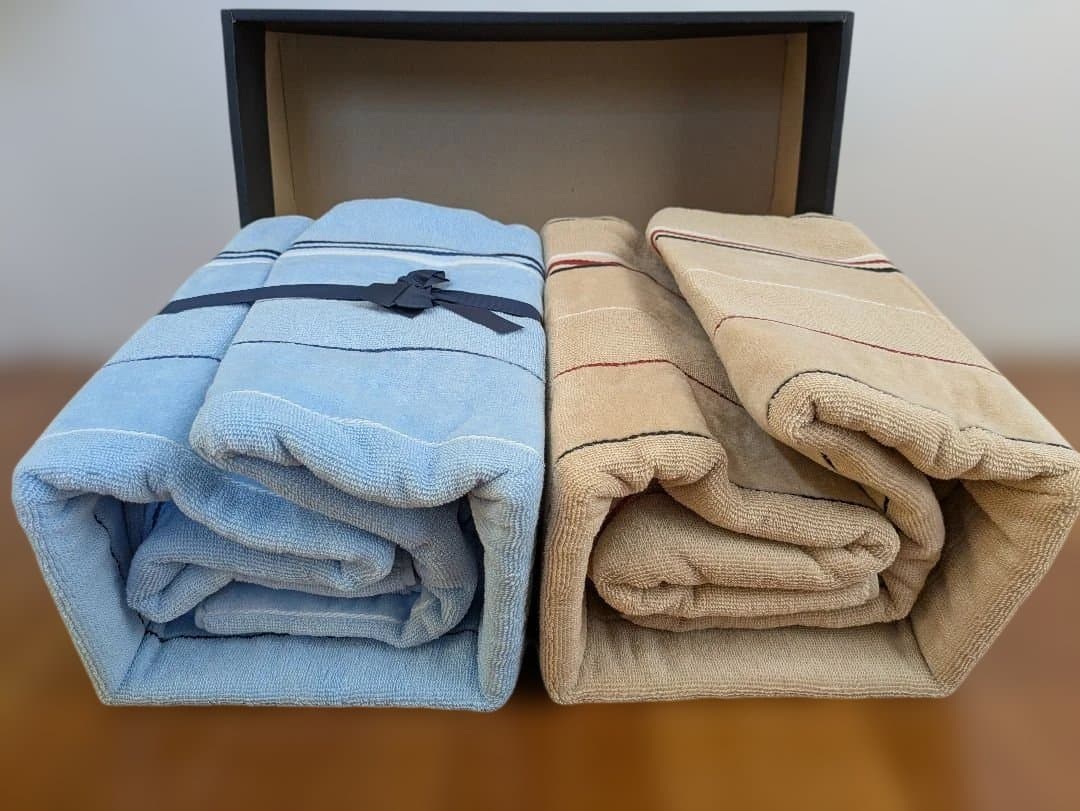 BURBERRY タオルケット2枚セット