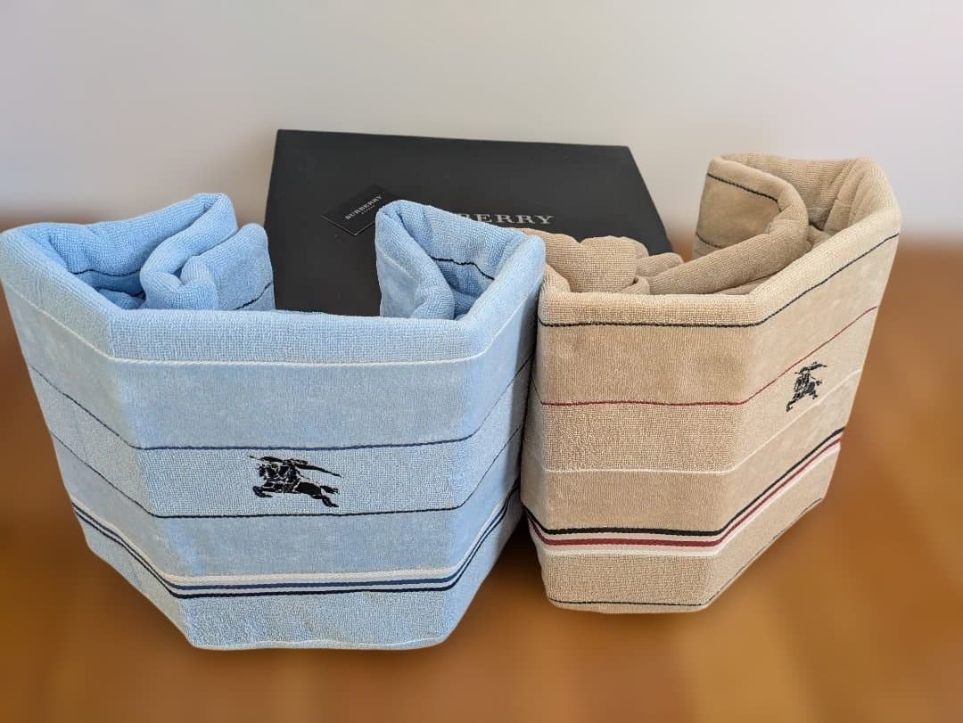 BURBERRY タオルケット2枚セット