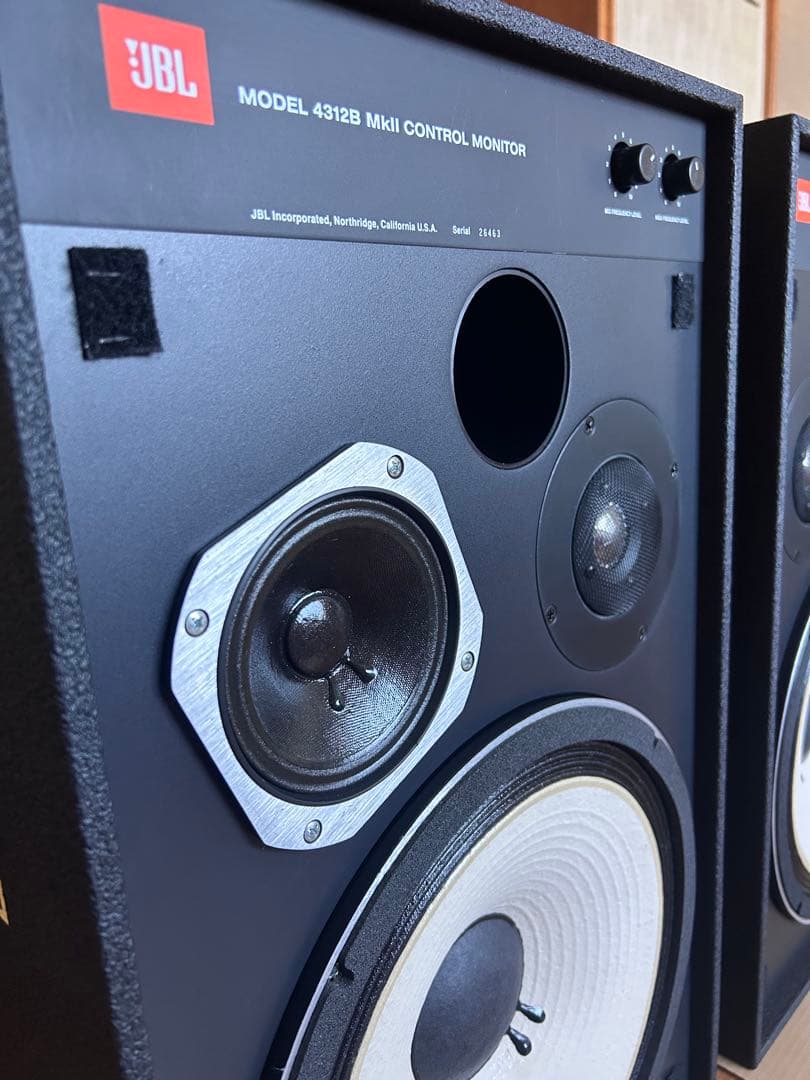 【美品】JBL 4312B MkⅡ CONTROL MONITOR スピーカー