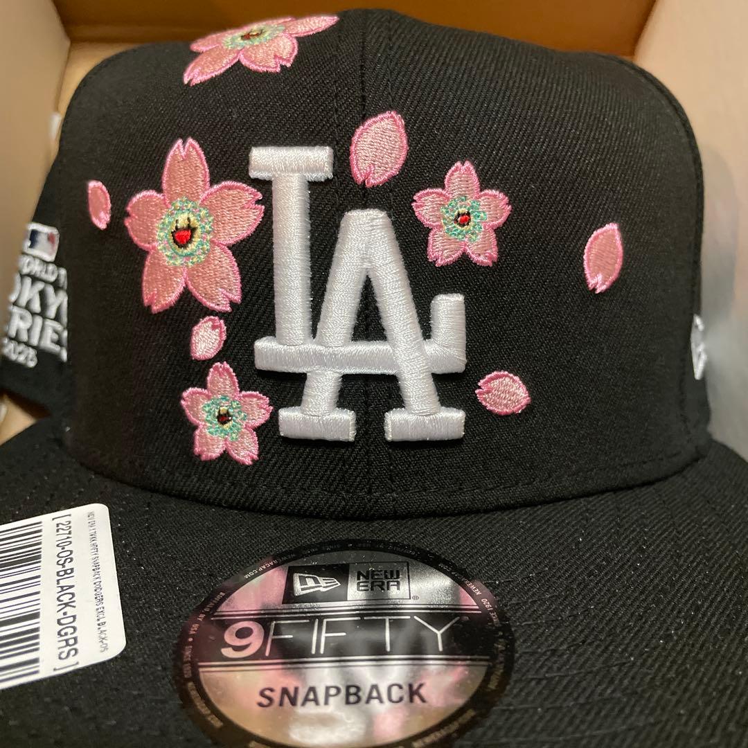 村上隆 MLB東京シリーズ ドジャース 9FIFTY スナップバック ブラック