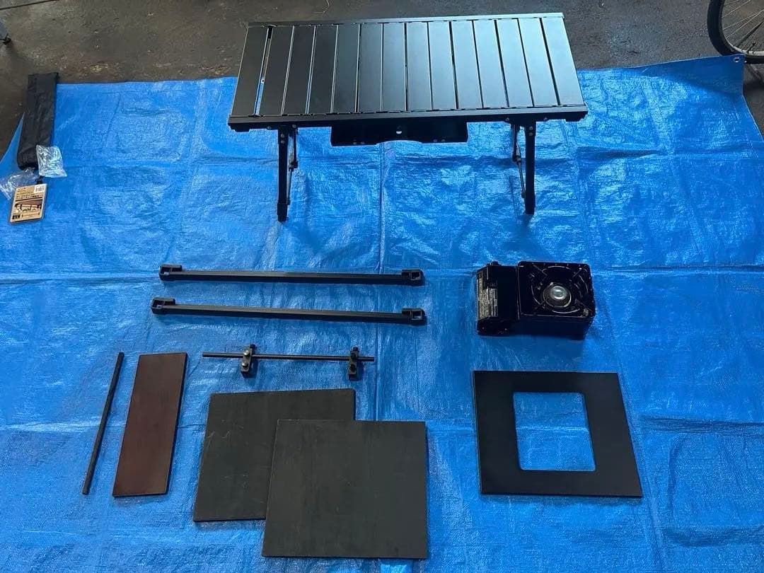 アルペン　アルミユニットテーブル オプション　タフ丸ジュニアセット