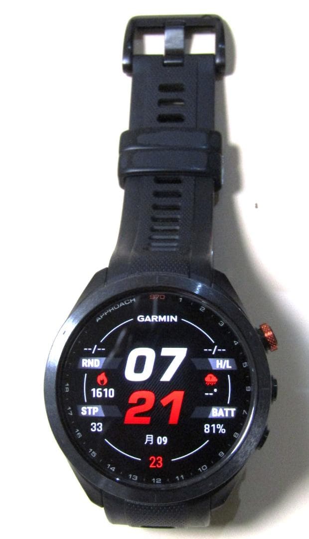 ゆーま 美品 ガーミン アプローチ S70 ブラック 47mm