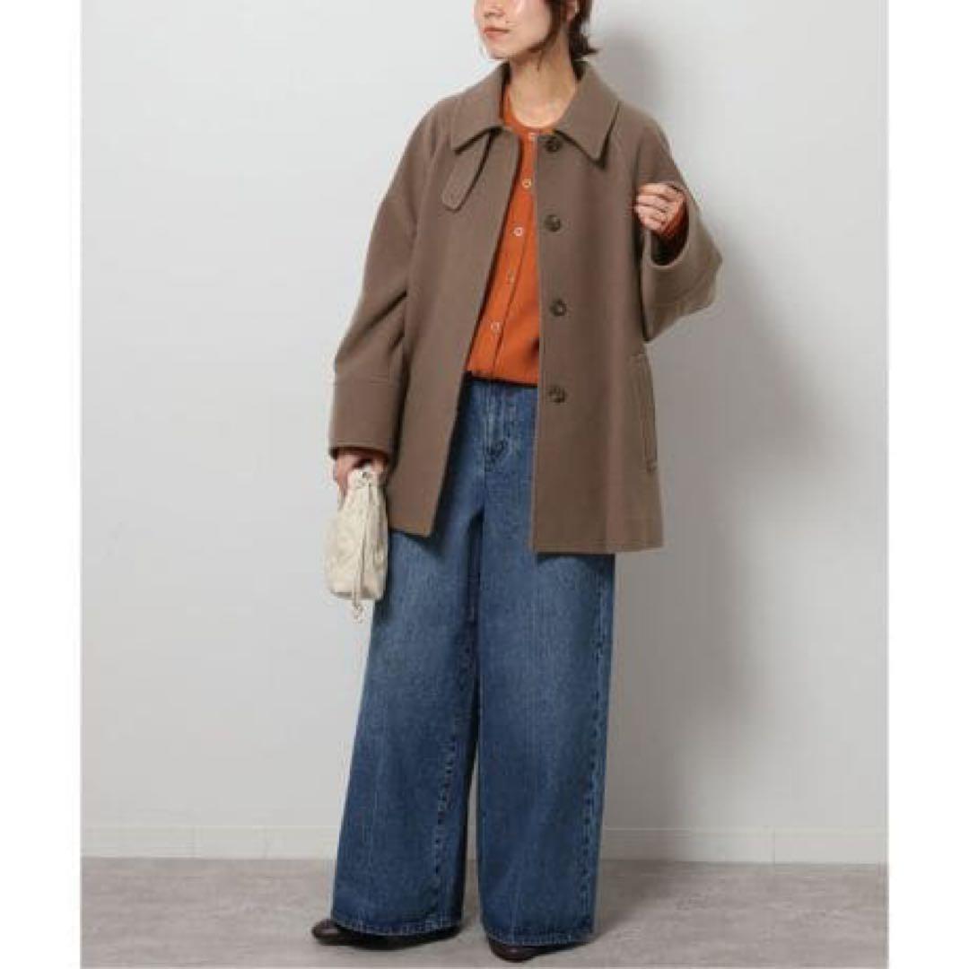 尾州ウールスーパー100Aラインコート